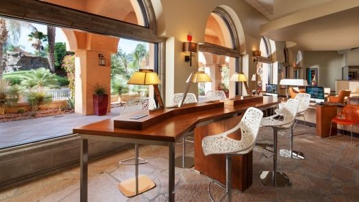 Palm Springs Resort Features - Business Center 